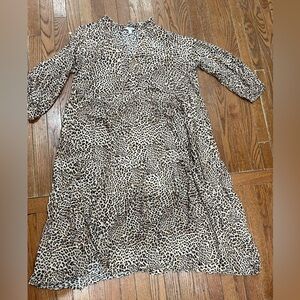 Terra & Sky Animal Print Blouse